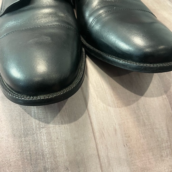 Cole Haan Black Leather Benton Cap Toe Oxford II Dress Shoes C24121 sz: US 11 M - Picture 4 of 13